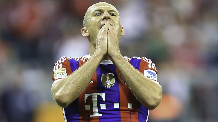 Einer der Besten seiner Mannschaft: Arjen Robben, FC Bayern München.