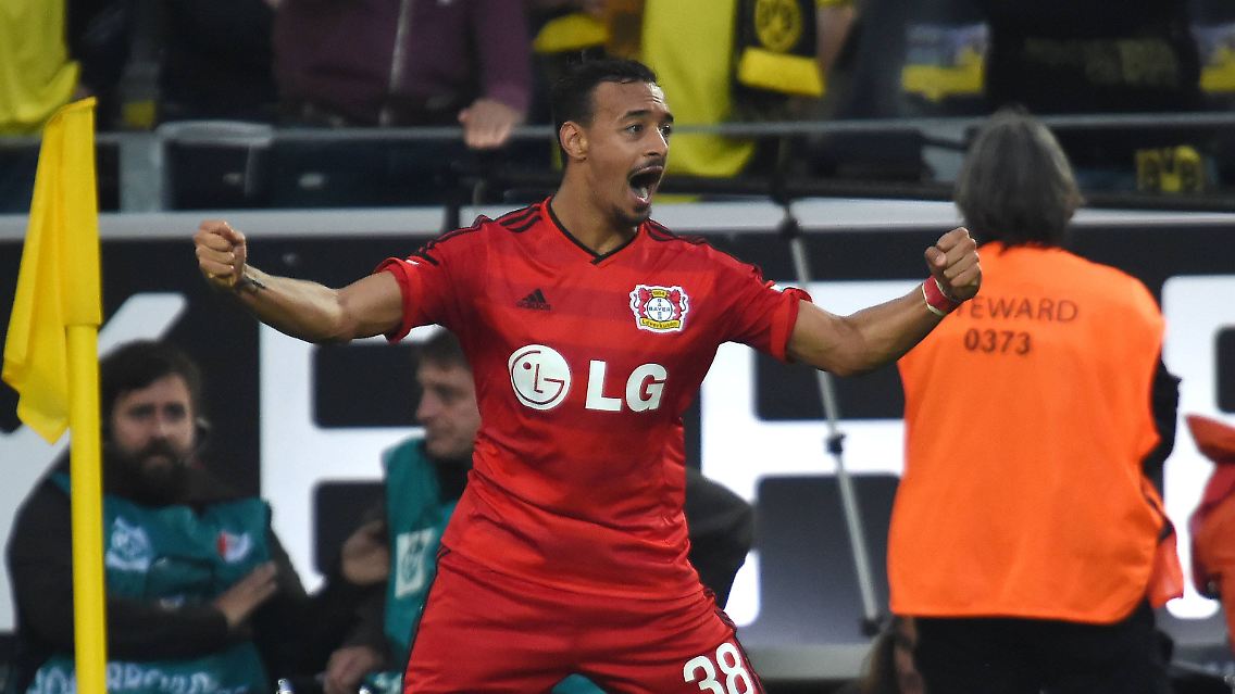 Bellarabi nach seinem Turbo-Tor in Dortmund.