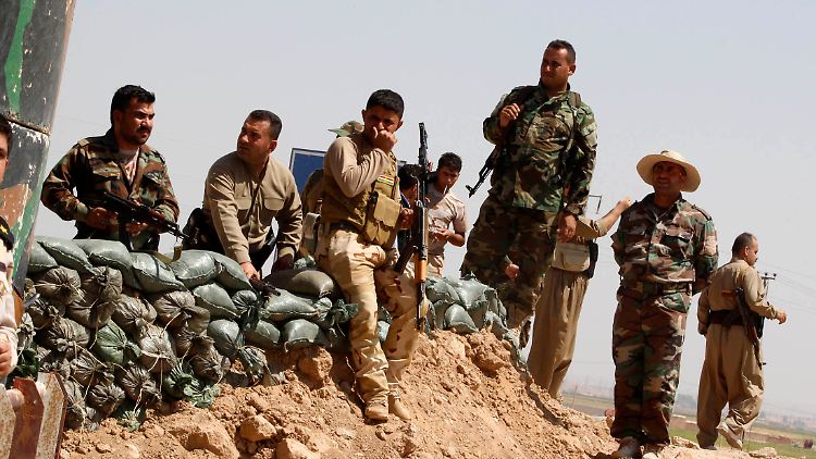 Die kurdischen Peschmerga-Einheiten im Nordirak hoffen auf deutsche Waffenlieferungen.