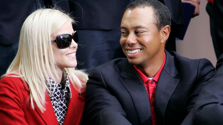 "War das alles eine Lüge?" Elin Nordegren und Tiger Woods im Oktober 2009.