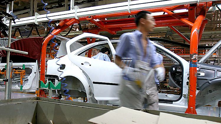 Eines der zahlreichen Werke von FAW-Volkswagen steht im chinesischen Changchun.