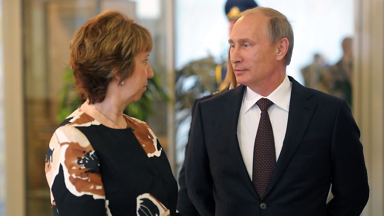 Waldimir Putin hat gute Chancen, seine Ziele in der Ukraine zu erreichen. Daran haben auch die Bemühungen der EU-Außenbeauftragten Catherine Ashton nichts geändert.