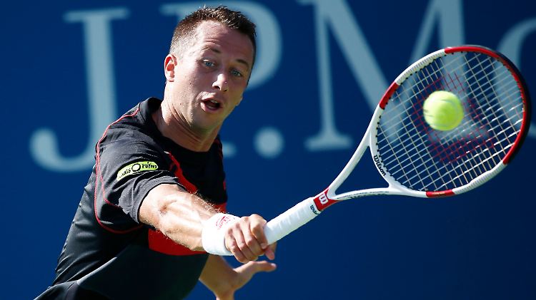 In seinem zweiten Match bei den US Open siegte Philipp Kohlschreiber mühelos: Sein Gegner gab verletzt auf.