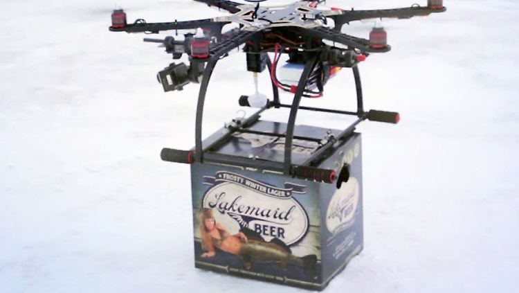 Bis die ersten Drohnen Bierkästen frei Haus liefern, dürfte noch etwas Zeit ins Land gehen.