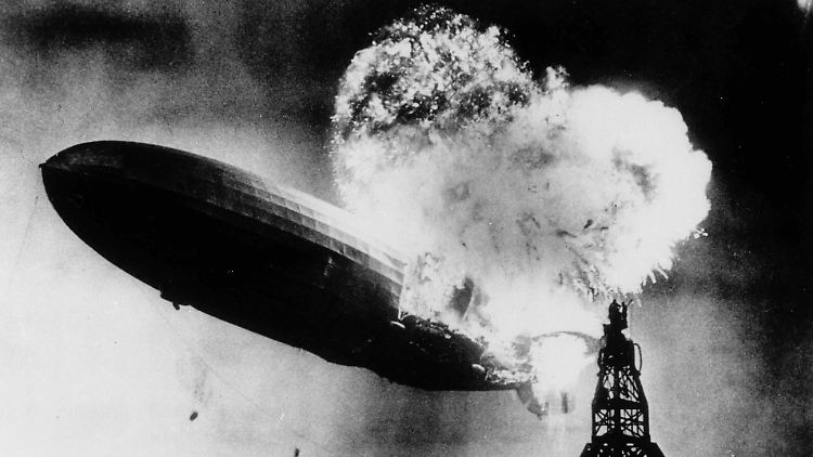 Die Explosion der "Hindenburg" hat sich tief ins Gedächtnis der Zeitgenossen eingeprägt.