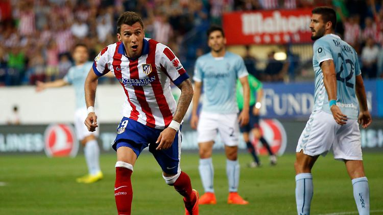 "Der Kroate beginnt allmählich, die 22 Millionen Euro Ablöse zu rechtfertigen, die Atlético an Bayern München zahlen muss": Mario Mandzukic.