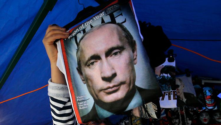 Der russische Präsident Putin will mit der Ukraine über den Status ihres Ostteils sprechen.