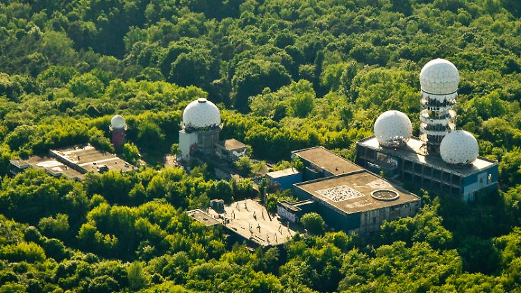 Ehemalige Abhörstation der USA auf dem Berliner Teufelsberg.