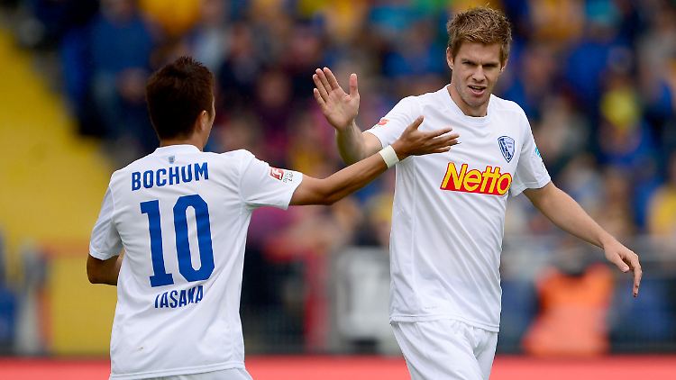 Dritter Doppelpack in dieser Saison: Bochums Simon Terodde.