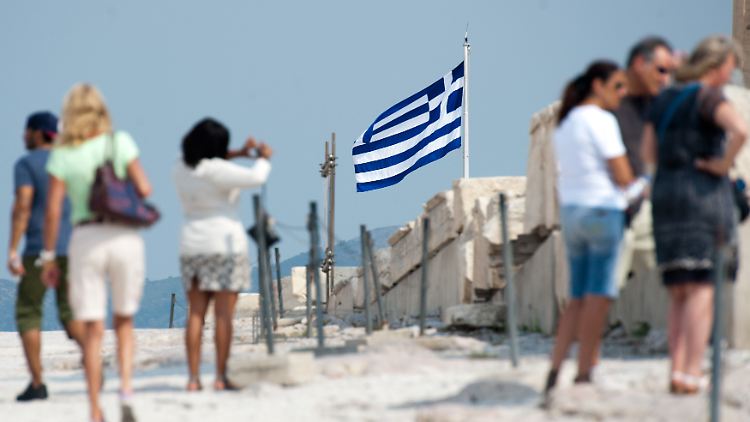 Der Tourismus kurbelt derzeit die Wirtschaftsleistung Griechenlands an.