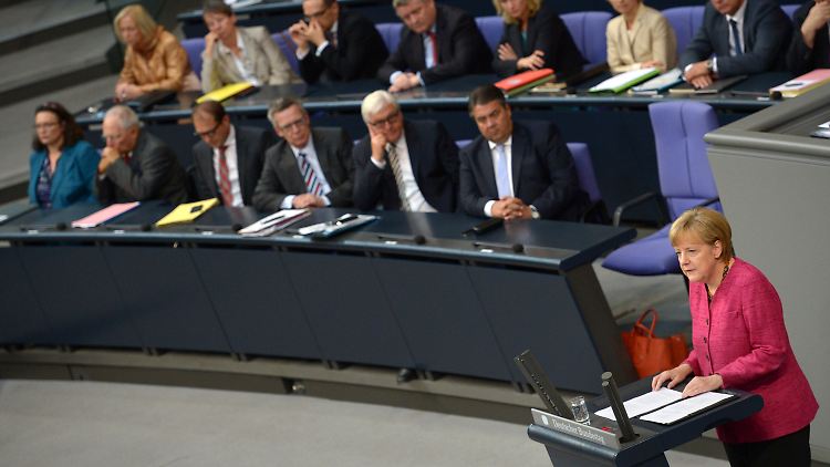 Merkel ist sicher, richtig entschieden zu haben.