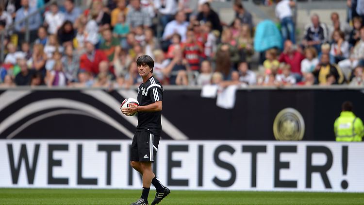 Der Weltmeister empfängt am Mittwoch Finalgegner Argentinien.