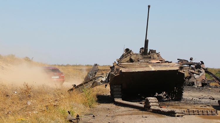 Im Donbass wird heftig gekämpft.