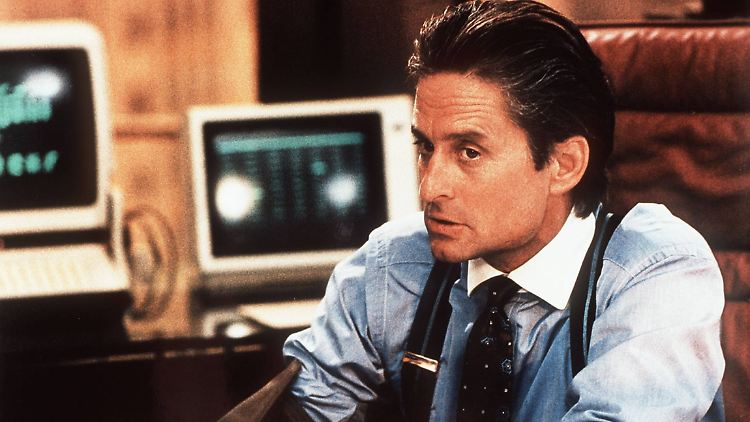 Nicht mehr cool: Michael Douglas in seiner Paraderolle als "Gordon Gekko"