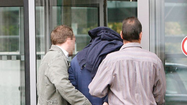 Ibrahim B. 2007 nach seiner Festnahme.