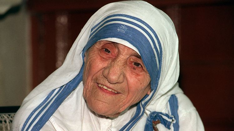 Modernes Sinnbild der Barmherzigkeit: Mutter Teresa.
