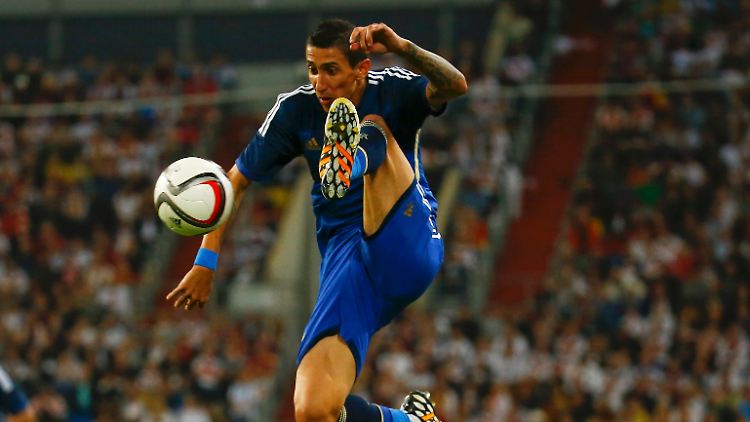 Sehr starke Vorstellung in Düsseldorf: Angel di Maria. 