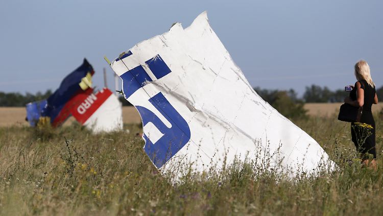 Bei dem Absturz in der Ukraine starben fast 300 Menschen.