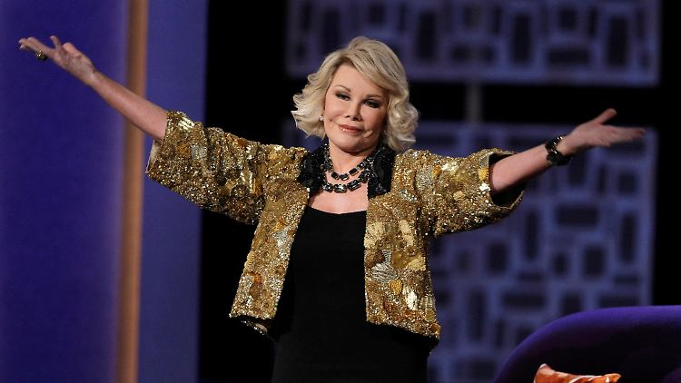 Ein Star mit großer Klappe: Joan Rivers.