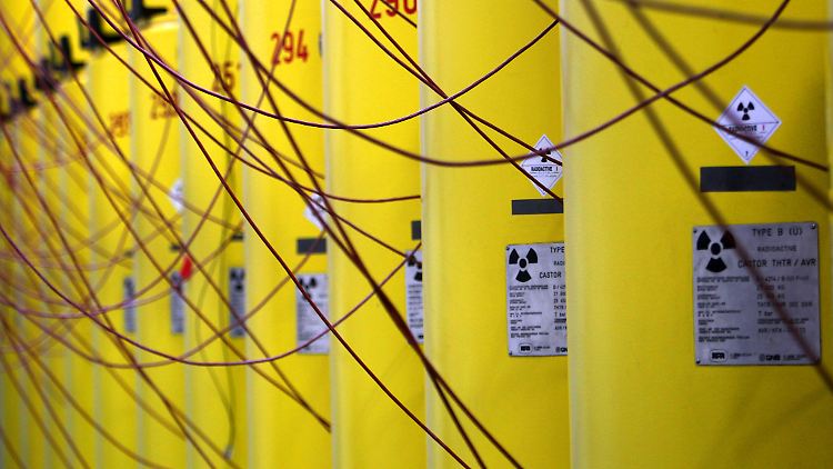 Castor-Behälter in Jülich: Die Entsorgung von radioaktiven Reststoffen ist eine sensible Angelegenheit.