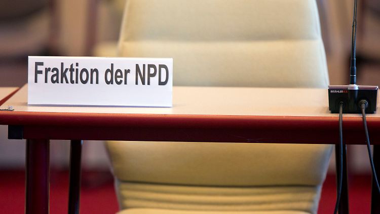 Nach der Niederlage bei der Sachsen-Wahl ist die rechtsextreme NPD nur noch im Schweriner Landtag vertreten. 