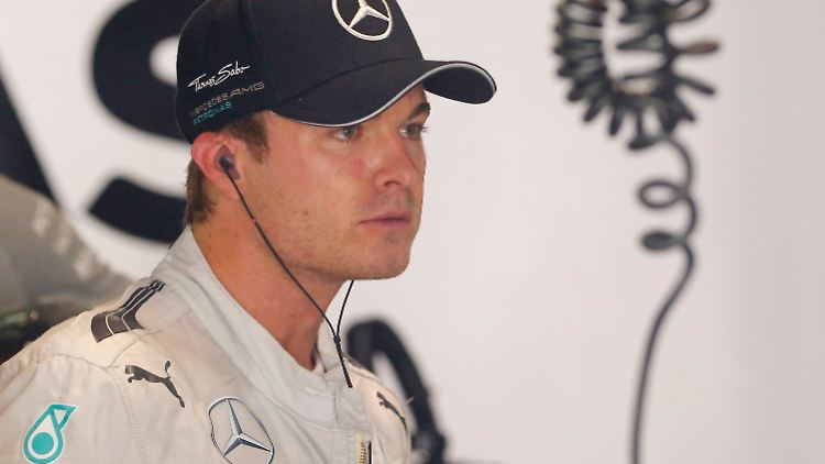 Nico Rosberg wurde im letzten Training vom Getriebe seines Autos gestoppt.