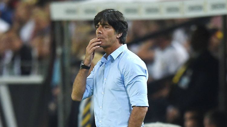 Joachim Löw ist zufrieden: "Das war meine einzige Erwartung an die Mannschaft, dass wir dieses Spiel gewinnen und gut in diese Qualifikation starten."