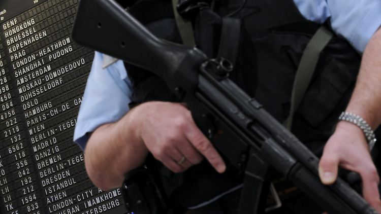 Die Polizei hat keine Hinweise auf geplante Anschläge in Deutschland (Archivbild).