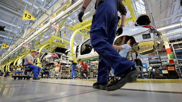 "Wir müssen die Flexibilität deutlich erhöhen": S-Klasse-Produktion im Mercedes-Benz Werk Sindelfingen.