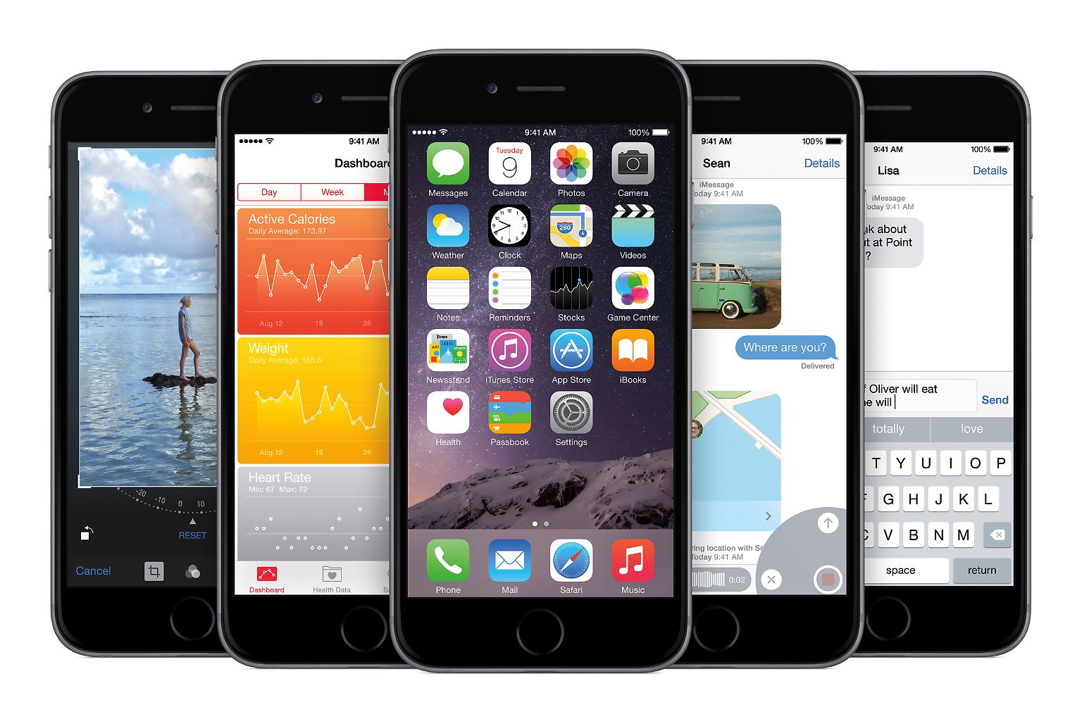 Apple hat iOS 8 zum Download bereitgestellt.
