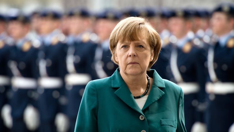 Angela Merkel: "In diesem Zusammenhang brauchen wir jetzt keine neuen finanziellen Mittel."