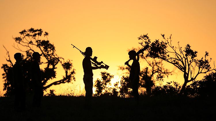 Trügerisches Idyll. Kämpfer der Freien Syrischen Armee in der Provinz Idlib. Ihre schärfsten Gegner neben dem Assad-Regime wurden schwer getroffen.