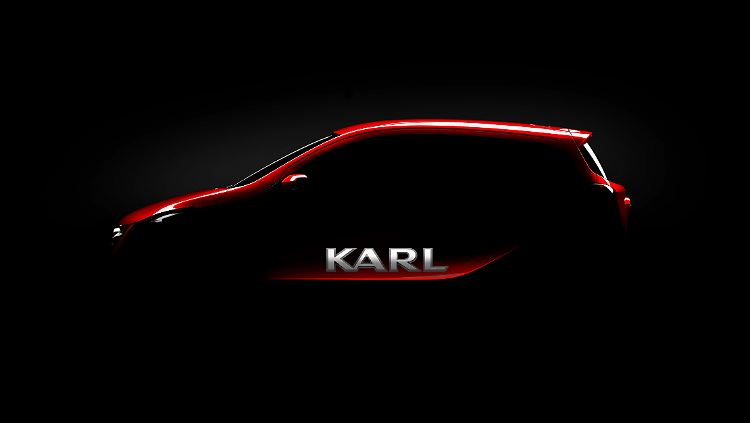 Karl wird der neue Opel heißen, der im Sommer 2015 auf den Markt rollen wird.