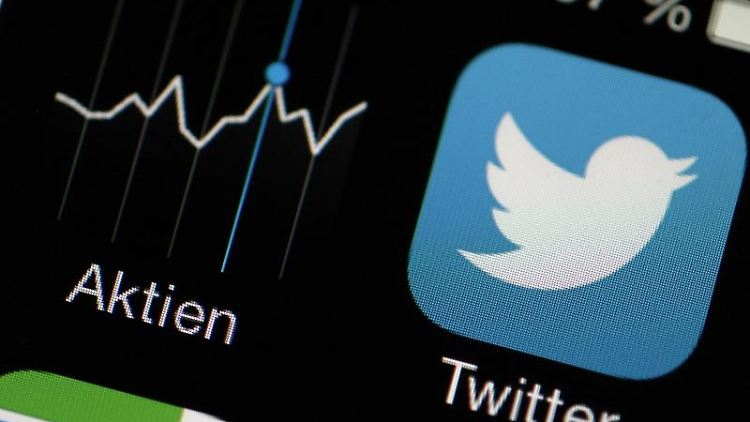 Die Twitter-Aktie fiel nach dem Verdikt um fast sechs Prozent.