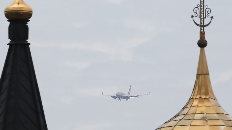 Reaktion auf die EU-Sanktionen: Russland erwägt unter anderem Überflugverbote für westliche Fluggesellschaften.
