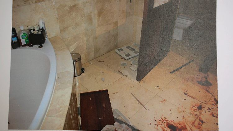 Eines der Polizeifotos aus Pistorius' Haus.