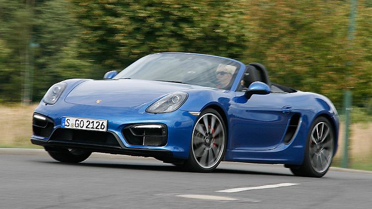 Auf 20-Zoll-Felgen sieht der stärkste Boxster besonders bissig aus.