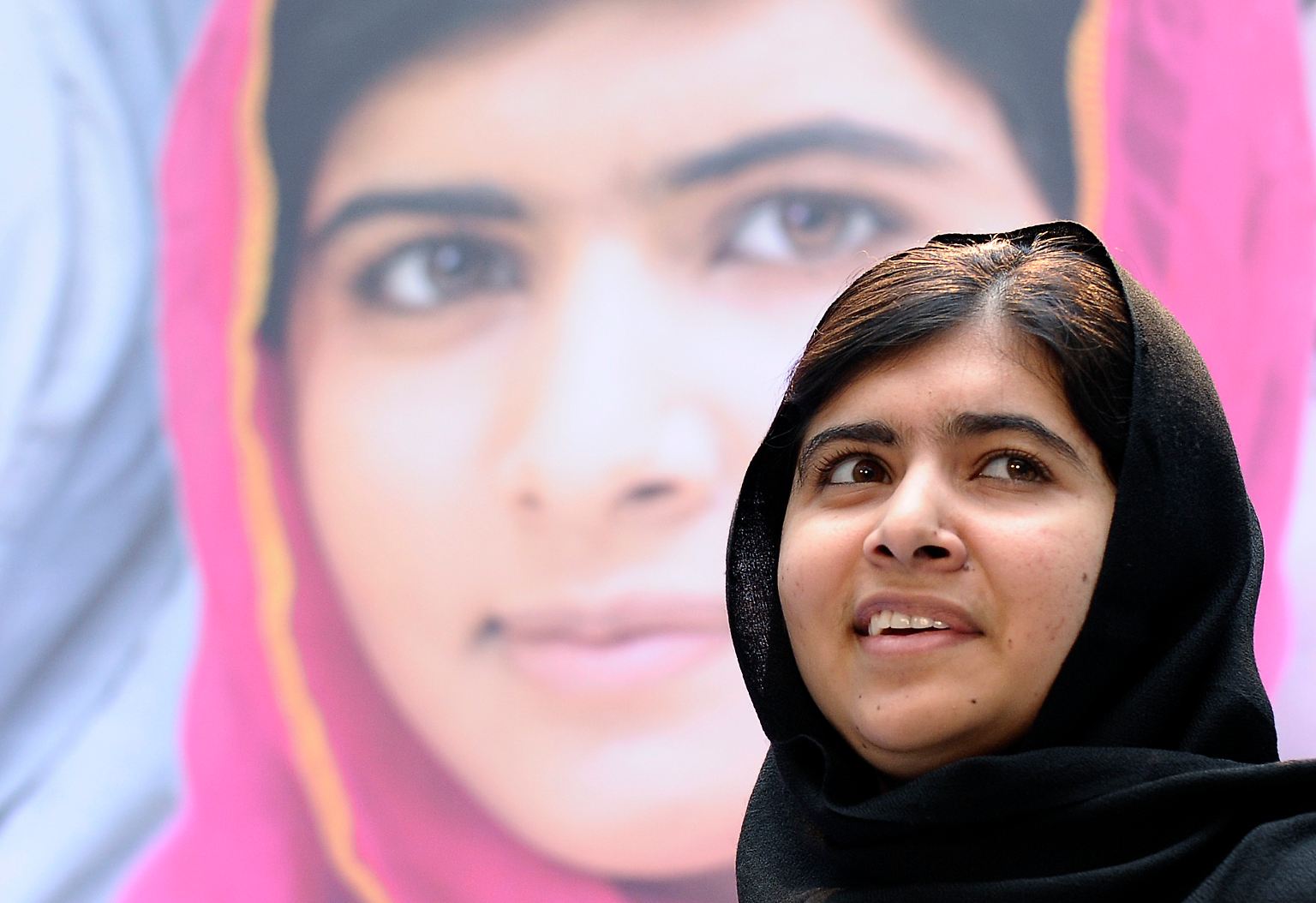 Der Friedensnobelpreis 2014 geht an die pakistanische Menschenrechtsaktivistin Malala Yousafzay ...