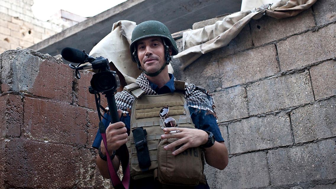 Foley im November 2012 im syrischen Aleppo.