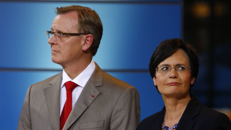 Wer zieht die SPD auf seine Seite: Bodo Ramelow oder Christine Lieberknecht?
