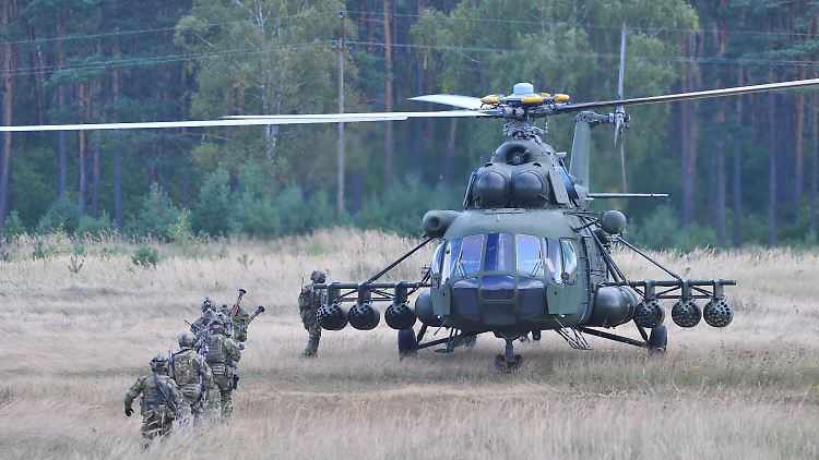 Auch in Polen, hier im Bild, sowie in Litauen finden derzeit Militärübungen von Nato-Staaten statt.