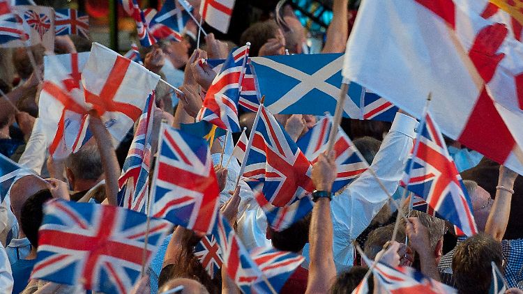 Schottischer und britischer Patriotismus passt für viele Schotten gut zusammen.