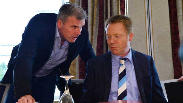 Erfurts OB Andreas Bausewein (l.) wird Parteichef Christoph Matschie beerben.