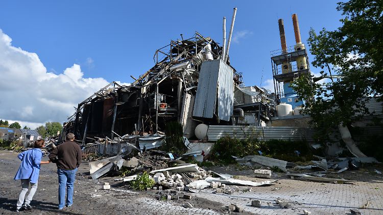 Die durch den Brand völlig zerstörte Anlage soll nicht wieder aufgebaut werden. 