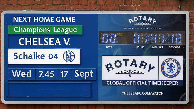 Die "Blues" freuen sich auf den Beginn der Königsklasse - Schalke eher nicht so.