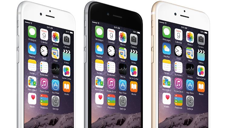 iPhone 6 oder iPhone Plus? Vor dem Kauf sollte man die Geräte vielleicht erstmal in die Hand nehmen.