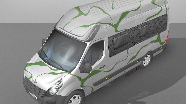 Hymer zeigt auf dem Caravan Salon in Düsseldorf ein Wohnmobil auf Basis des neuen Renault Masters.