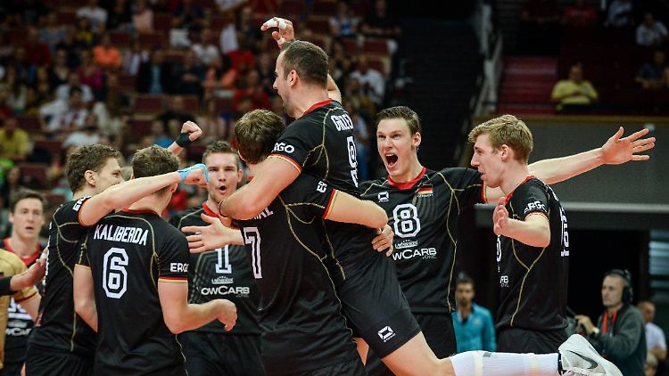Jetzt wollen sie die ganze Bäckerei: Deutschlands Volleyballer.