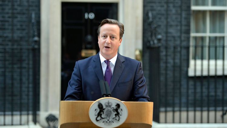 David Cameron hatte sich in den letzten Tagen des Referedums doch noch in den Wahlkampf eingemischt.