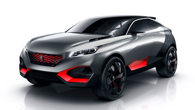 So könnte das neue Kompakt-SUV von Peugeot aussehen.